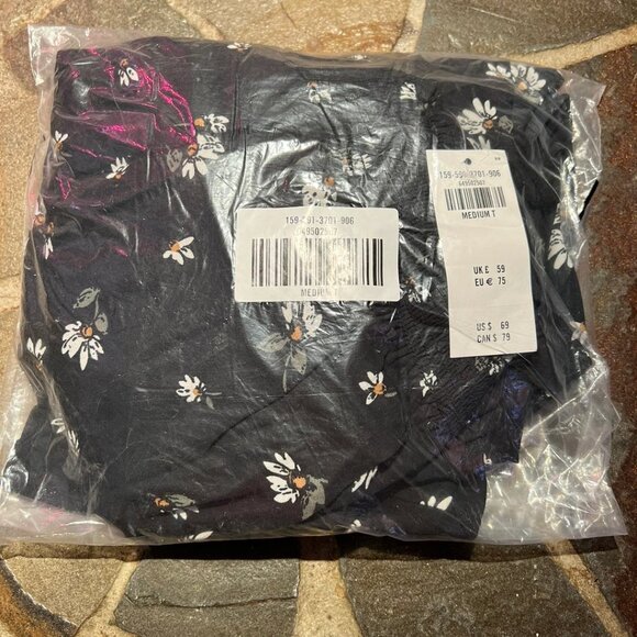 Abercrombie Long-Sleeved Smocked Neckline Mini Dress (BNWT) - Picture 5 of 5